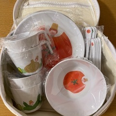 新品未使用　キューピー　サラダガールズ　ピクニックセット　の画像