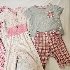 女の子80cm パジャマ、シャツ11点 まとめ売り の画像