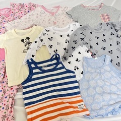 女の子80cm パジャマ、シャツ11点 まとめ売り の画像