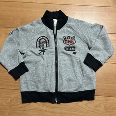 100スウェット生地　薄手　上着