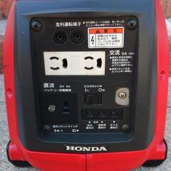 安い！HONDA EU 9i インバーター発電機　ポータブル電源の画像