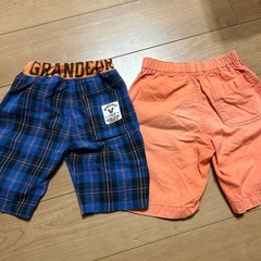120半ズボン　2着の画像