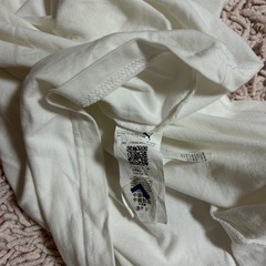 PUMA プーマ　ホワイト 長袖 Tシャツ　Lサイズの画像