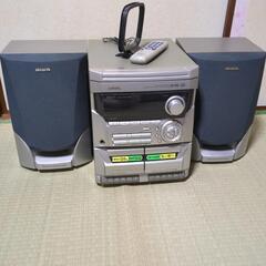 ジャンク　aiwa　CDコンポ