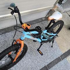 ヨツバサイクル　18インチ 身長102～123cm
ラムネブルー