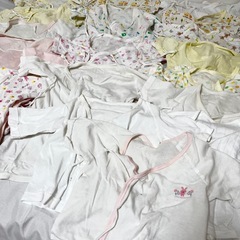 赤ちゃん 新生児 50-60cm ベビー服 短肌着・長肌着19点 まとめ売り の画像