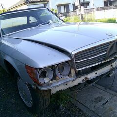 Mベンツ107-560SL.レストア-ベース車販売―エンジンA/Tオーバーホール引き渡しの画像
