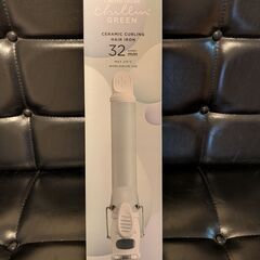 ヘアアイロン(未開封・未使用) SALONIA 32mm チリン...
