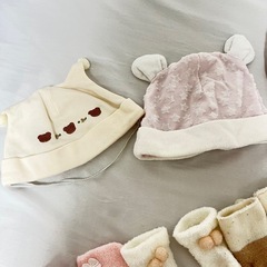 女の子 新生児　小物10点 まとめ売り の画像