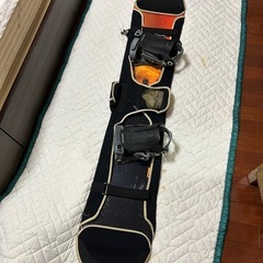 スノーボード　140-150cm　ビンディング　ケース付き　K2...