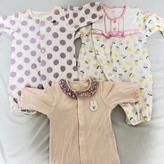 ベビー服 女の子 60-80cm　ロンパース11点 まとめ売り の画像