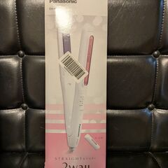 ヘアアイロン(開封済・新品同様) Panasonic ストレート...