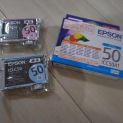 【純正】EPSONインク3個＋6色(半端)
