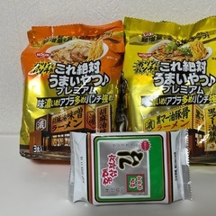 インスタントラーメンと韓国のり