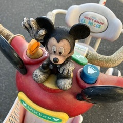 ミッキーマウス　三輪車　の画像