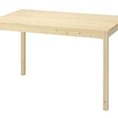 IKEA パイル材　ダイニングテーブル