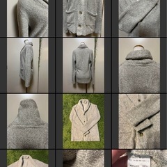 🌸500円商品✖️３点で1000円に❗️ジャーナルスタンダード　relume メンズ カーディガン M ライトグレーの画像