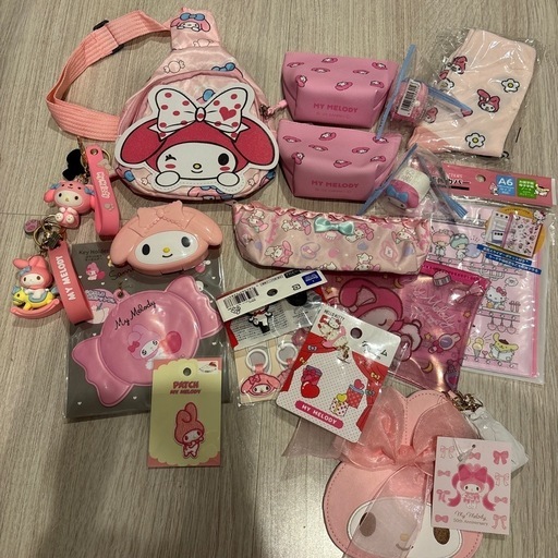 マイメロディグッズまとめ売り姫リボン