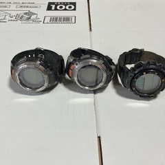 カシオプロトレック電池切れ　