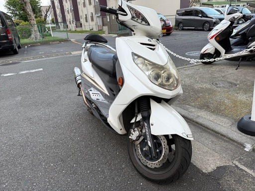 シグナスx 2型 カスタム車両 セル1始動 (サニーロック) 番田の