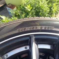 245/45r19YOKOHAMA タイヤRAYSの画像