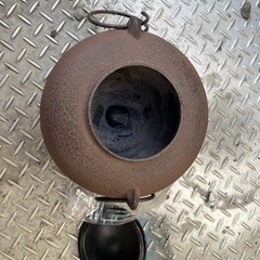 鉄瓶　ヒーター付きの画像
