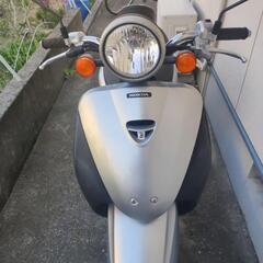 【受け渡し完了】原付バイク　ホンダ　TODAY 2012年 シルバー　説明書あり　ヘルメット付きの画像