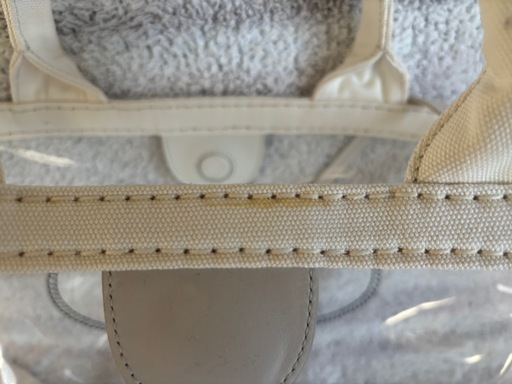 PRADAプレックス カナパ ファブリック 2wayクリアバッグ