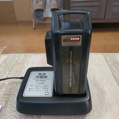 電動自転車ヤマハpas バッテリーと充電器