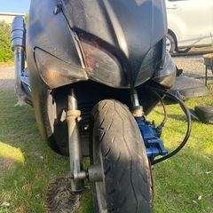 マジェスティ125ジャンク扱い車体とその他の外装、部品パーツセットで