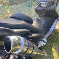 マジェスティ125ジャンク扱い車体とその他の外装、部品パーツセットでの画像