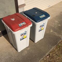 ゴミ箱　家庭用45リットル×2の画像