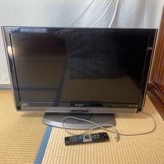 SHARP シャープ　TV テレビ　AQUOS アクオス　LC-32DX3 2010年製の画像