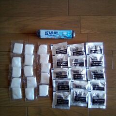 キャプテンスタッグ簡易トイレ＆凝固剤セット（15回分）の画像