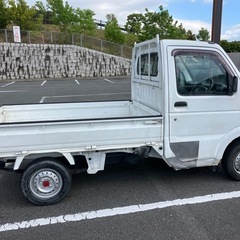 車検たっぷりキャリートラック4WD 8万キロ　エアコン パワステ　5速　奈良法隆寺インターよりの画像
