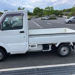 車検たっぷりキャリートラック4WD 8万キロ　エアコン パワステ...