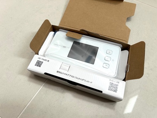 【新品・未使用】Speed Wi-Fi 5G X12 無線LANルーター