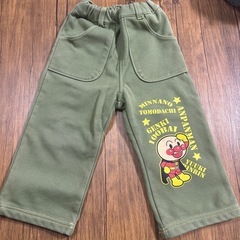 【美品】アンパンマン90cm冬用長ズボン