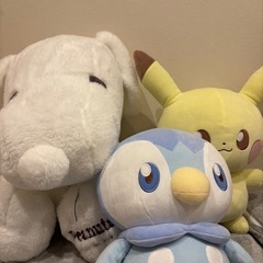 ポケモン・スヌーピーぬいぐるみ