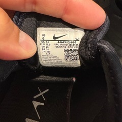 NIKE スニーカー　黒の画像