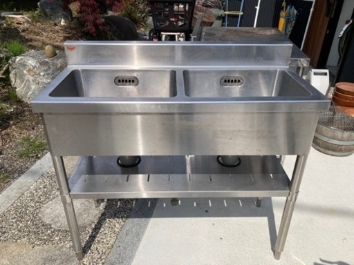 二層式シンク　マルゼン