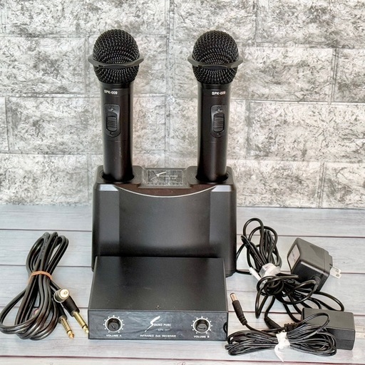 SOUND PURE ワイヤレスマイク・アンプセット