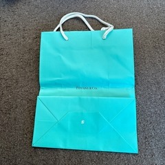 ティファニーショップバックの画像