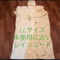 ☔️🚲梅雨入り前に‼️リュック型✨通勤・通学レインコート LLア...