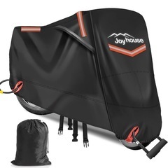 【新品未使用】① バイクカバー 厚手 バイクカバー大型 耐熱 防...
