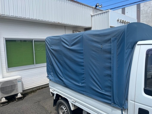 軽トラ用の幌と骨格