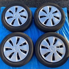 【美品・軽自動車】155/65R14 ダンロップ夏タイヤ＆三菱純...