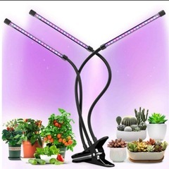 LED 植物育成ライト 60LED 3本チューブ 植物成長促進用...