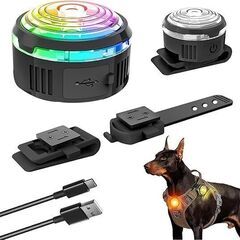 【新品・未使用】UMIONE 夜間視認性アップ！レインボーLED...
