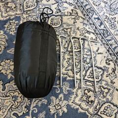 蚊帳テント　黒　小型軽量
